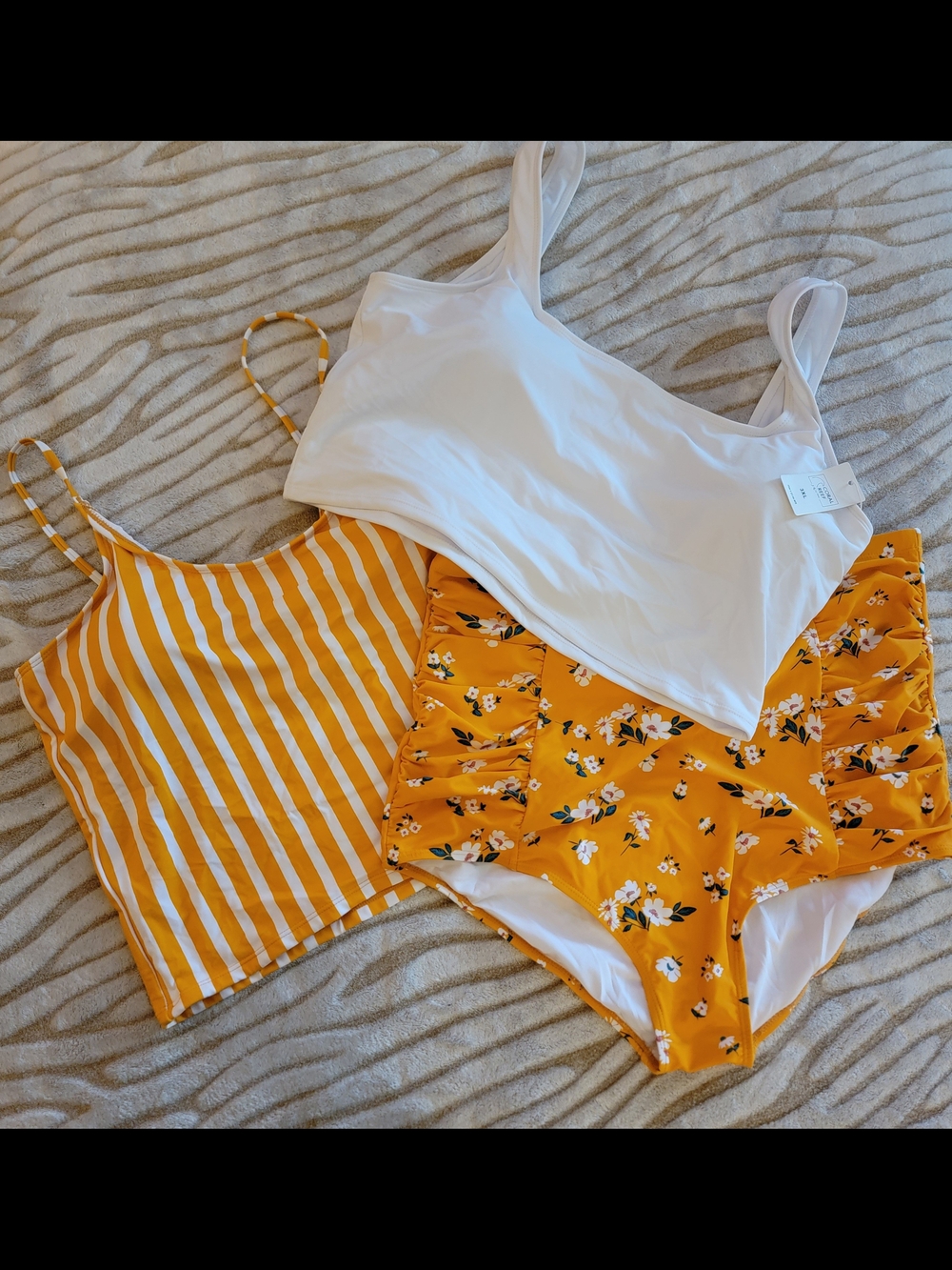 Coral Reef Swim Bottom & 2 Tops